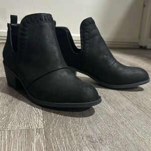 Rock & Candy Black Ankle Boots